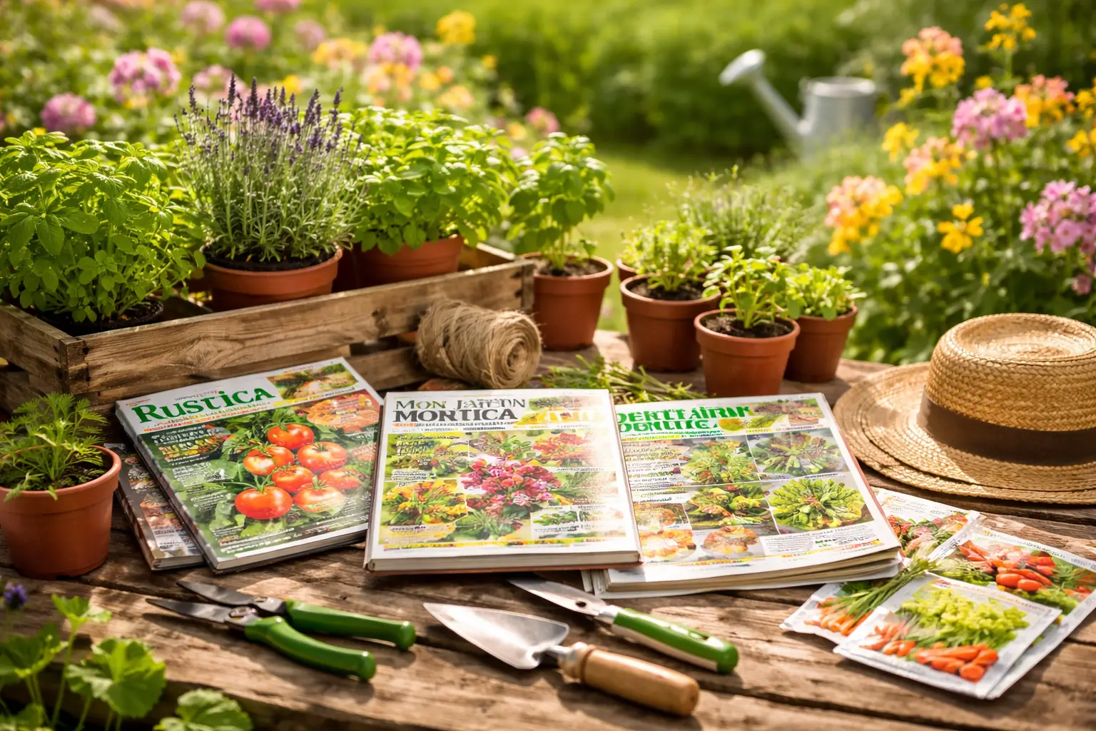 Apprendre jardinage Magazine