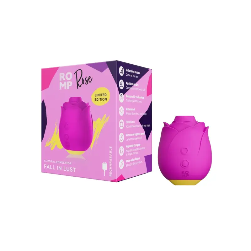 Boite Stimulateur Clitoridien Rose Romp