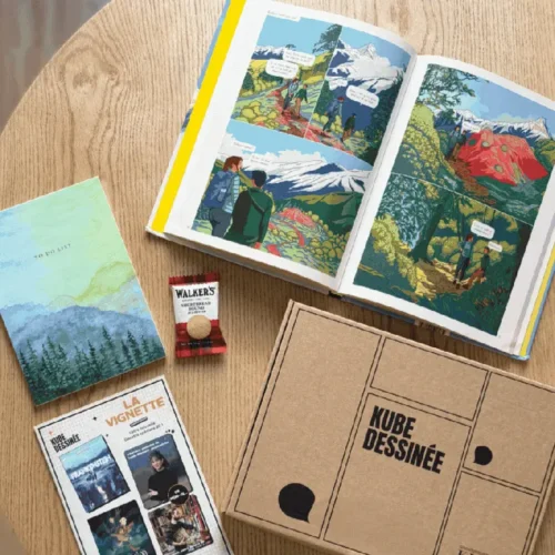 Box Mensuelle Kube Bande Dessinée