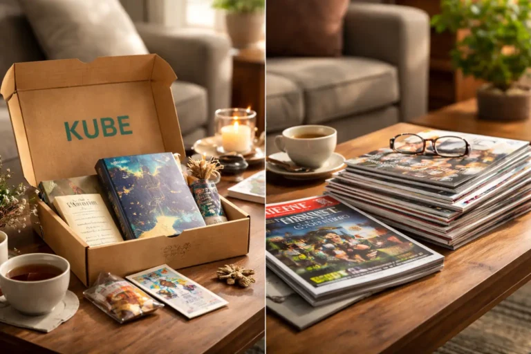 Comparaison Box Kube vs abonnement magazine