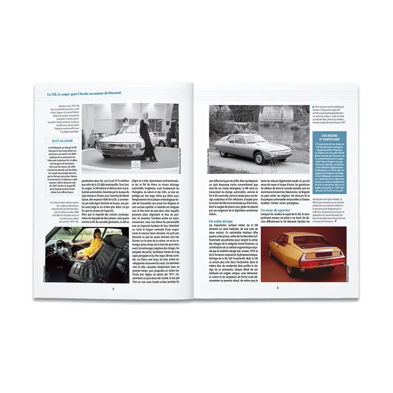 Fascicule Collection Citroën SM Hachette 1