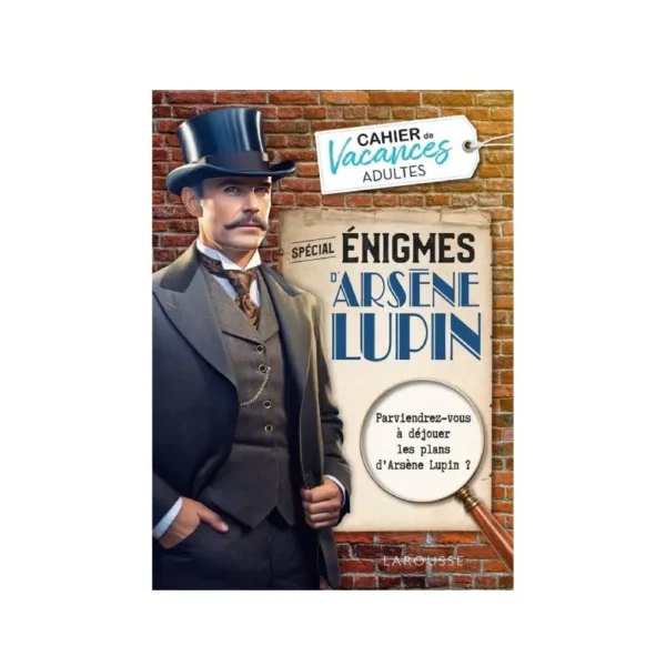 Larousse Cahier vacances adultes Lupin Larousse Cahier vacances adultes Lupin