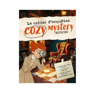 Le cahier d'enquêtes Cosy Mystery Adultes