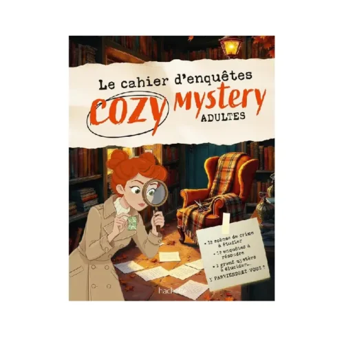 Le cahier d'enquêtes Cosy Mystery Adultes Le cahier d'enquêtes Cosy Mystery Adultes