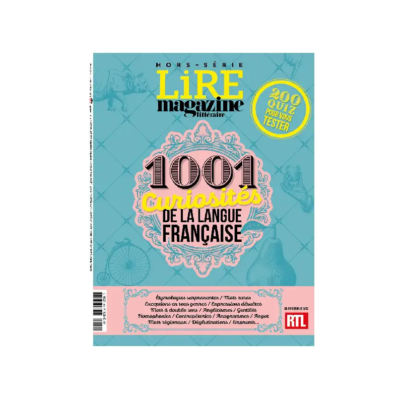 Lire Magazine Littéraire Hors-Sèrie 1001 curiosités de la langue française
