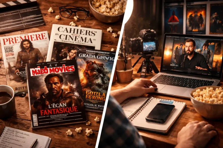Magazine cinéma vs YouTube