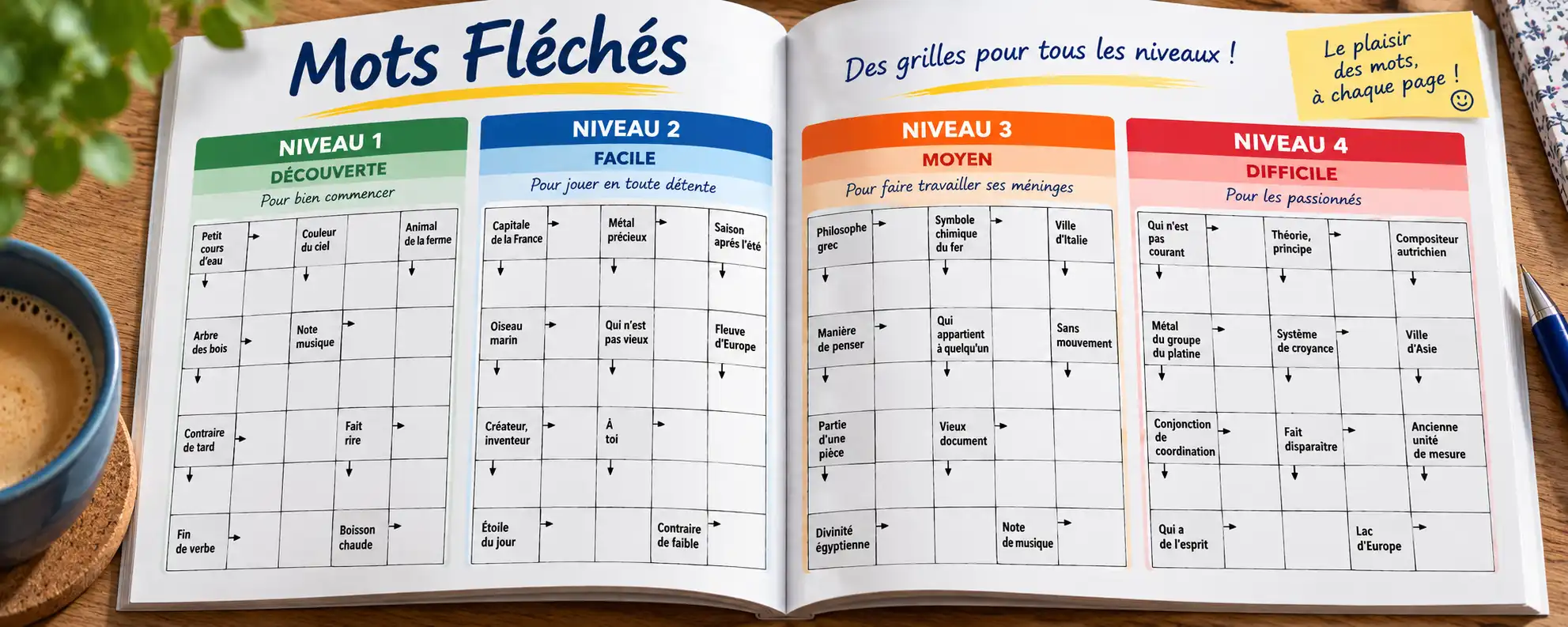 Mots Fléchés Niveaux