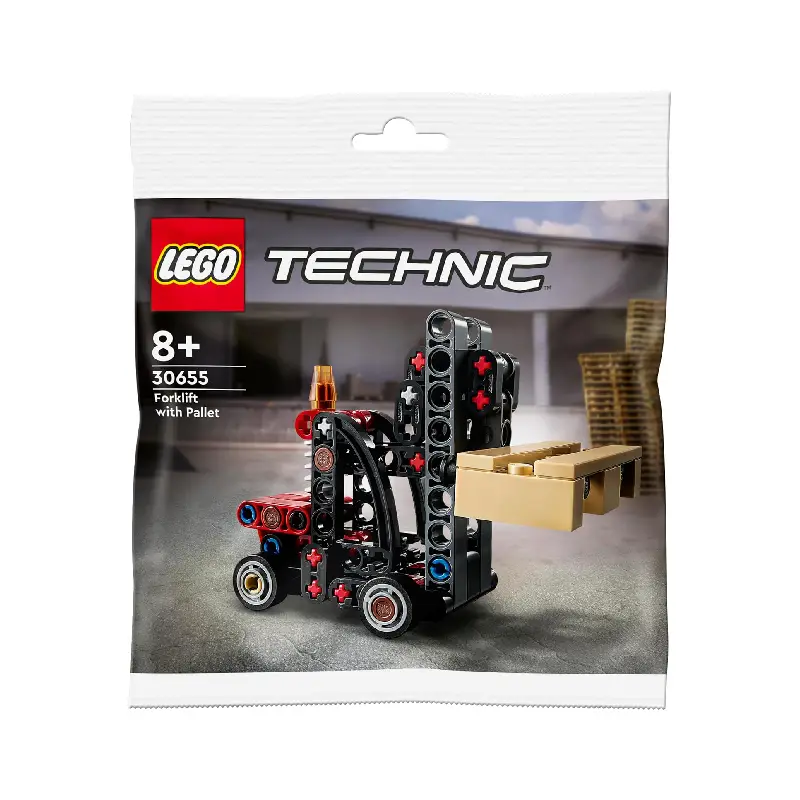 Sachet Polybag LEGO Technic Le transpalette 30655